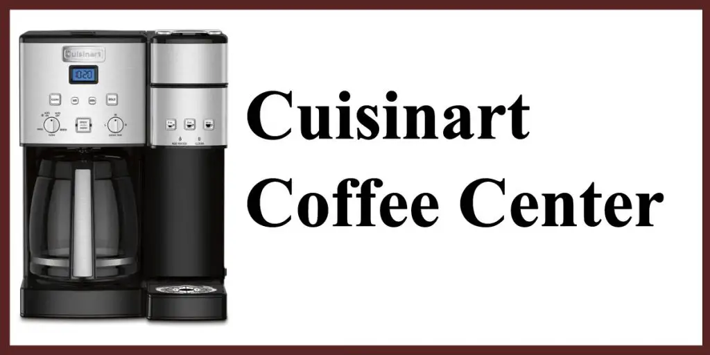cuisinart coffee center review header