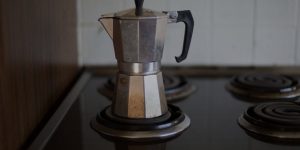 Making Coffee With A Percolator