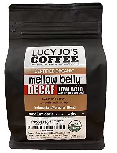 Lucy Jo’s Organic Decaf Mellow Belly