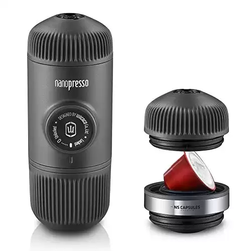 Wacaco Nanopresso Portable Espresso Machine + NS Adapter