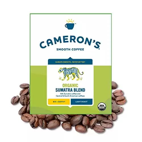 Cameron’s Organic Sumatran Light Roast Blend