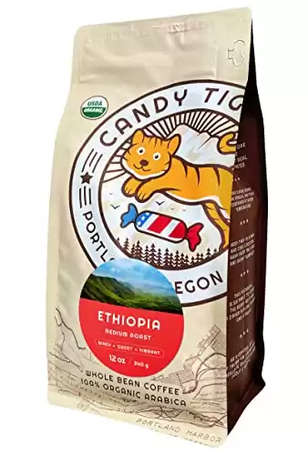 Candy Tiger Nicaragua Organic Light Roast Low Acid