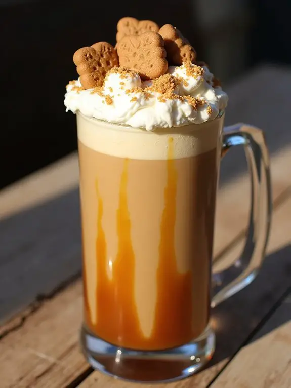 cookie inspired coffee drink
