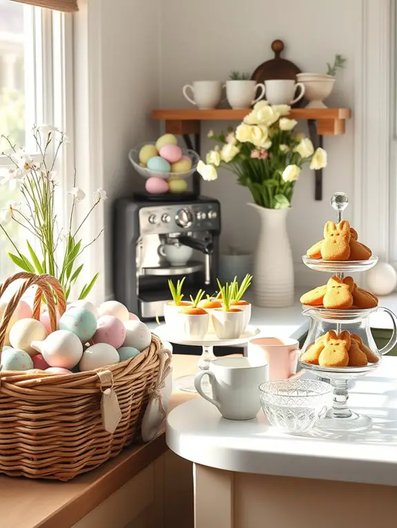 create easter coffee bar