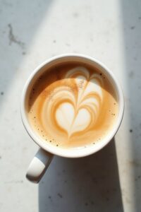 creamy brain boosting coffee