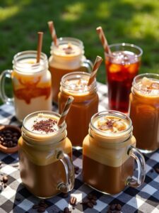 iced coffee picnic recipes