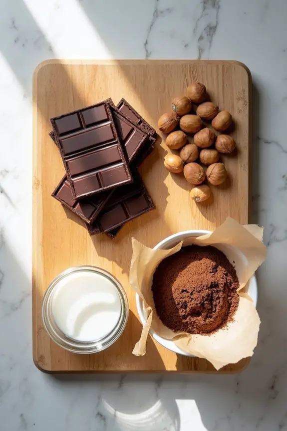 quality chocolate enhances flavor